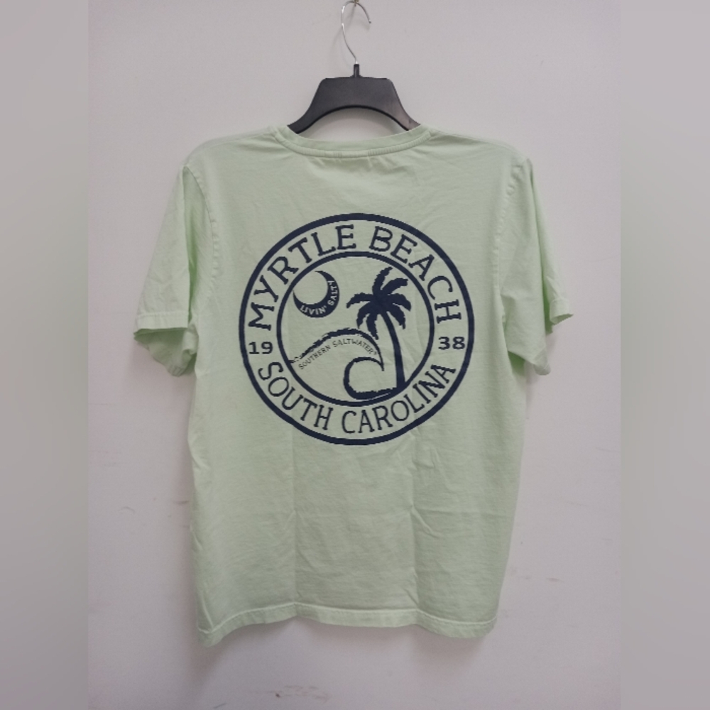 Myrtle Beach Women's Short Sleeve Tee - Light Mint - Picture 3 of 5